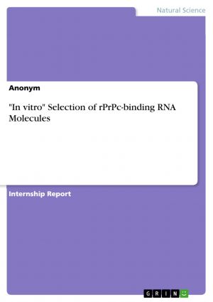 "In vitro" Selection of rPrPc-binding RNA Molecules photo №1