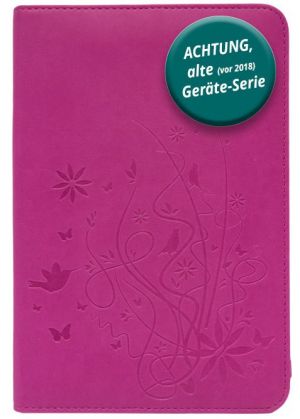 6" Cover BREEZE Floral Pink für PocketBook Aqua 2, Touch Lux 3, Basic 3 etc. Foto №1