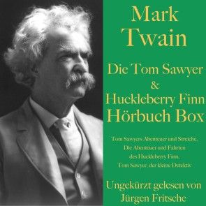 Mark Twain: Die Tom Sawyer & Huckleberry Finn Hörbuch Box Foto 1