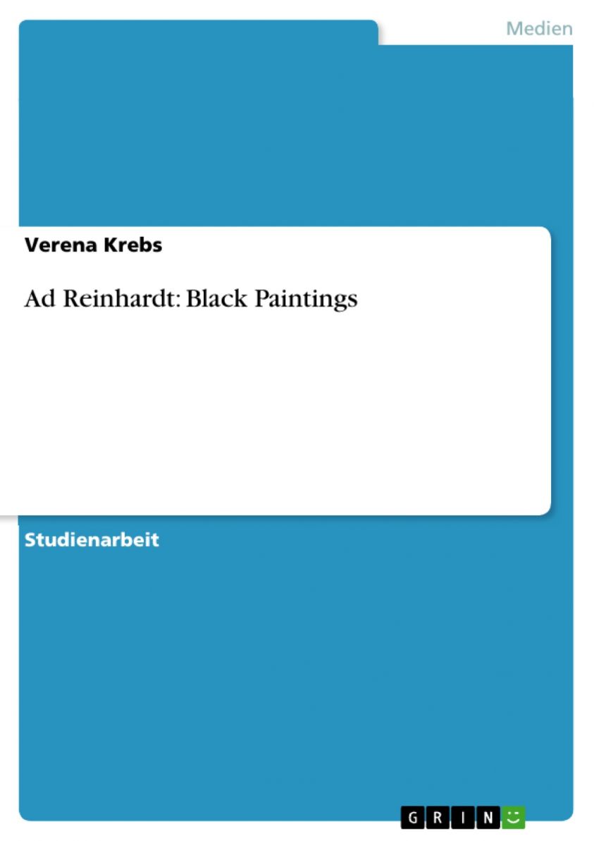 Ad Reinhardt: Black Paintings photo №1