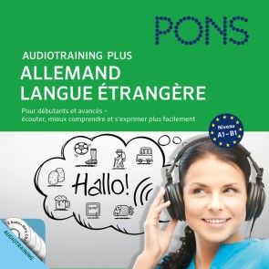 PONS Audiotraining Plus - Allemand langue étrangère photo 1