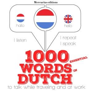 1000 essential words in Dutch photo 1