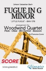 (Score) Little Fugue - Woodwind Quartet photo №1