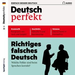 Deutsch lernen Audio - Richtiges falsches Deutsch Foto 1