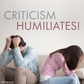 Criticism Humiliates! photo 1