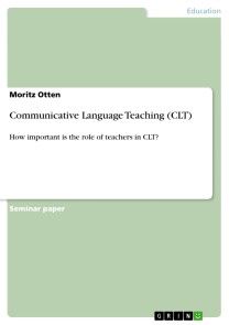 Communicative Language Teaching (CLT) photo №1