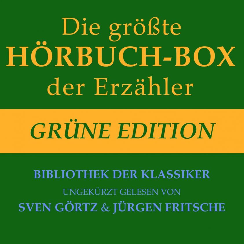 Die größte Hörbuch-Box der Erzähler: Grüne Edition Foto 2
