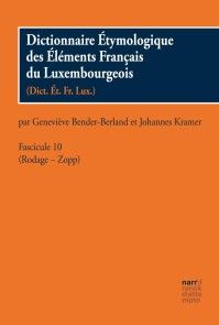 Dictionnaire Étymologique des Éléments Francais du Luxembourgeois Foto №1