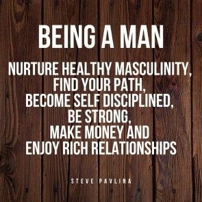 Being a Man photo 1