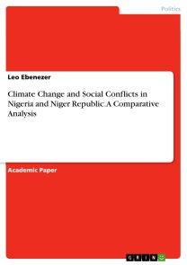 Climate Change and Social Conflicts in Nigeria and Niger Republic. A Comparative Analysis photo №1
