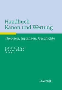 Handbuch Kanon und Wertung photo №1