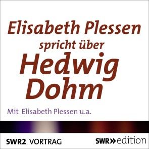 Elisabeth Plessen spricht über Hedwig Dohm Foto №1