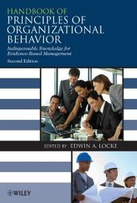 Handbook of Principles of Organizational Behavior photo №1