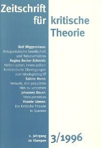 Zeitschrift für kritische Theorie / Zeitschrift für kritische Theorie, Heft 3 Foto №1