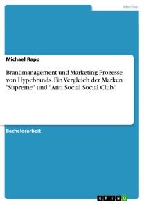 Brandmanagement und Marketing-Prozesse von Hypebrands. Ein Vergleich der Marken 