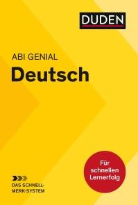 Abi genial Deutsch: Das Schnell-Merk-System Foto №1