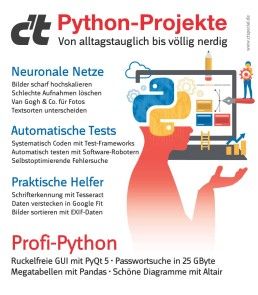 c't Python-Projekte Foto №1
