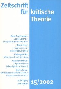 Zeitschrift für kritische Theorie / Zeitschrift für kritische Theorie, Heft 15 Foto №1