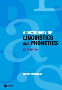A Dictionary of Linguistics and Phonetics photo №1