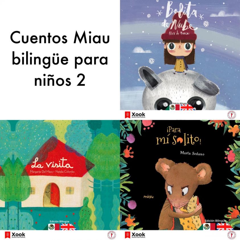 Cuentos Miau bilingüe para niños 2 photo 2