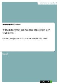 Warum fürchtet ein wahrer Philosoph den Tod nicht? Foto №1