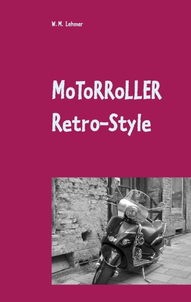 Motorroller Retro-Style Foto №1