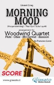 Morning Mood - Woodwind Quartet (score) photo №1