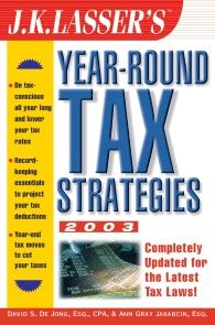 J.K. Lasser's Year-Round Tax Strategies 2003 photo №1