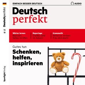 Deutsch lernen Audio - Schenken, helfen, inspirieren Foto №1
