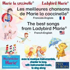 Les meilleures chansons d'enfant de Marie la coccinelle. Francais-Anglais / The best child songs from Ladybird Marie and her friends. French-English photo 1