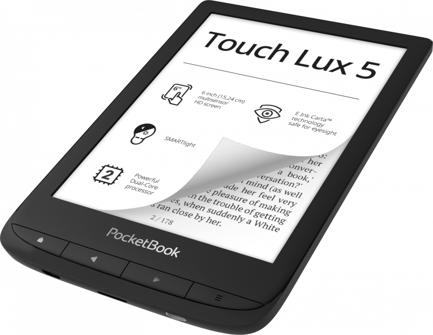 PocketBook Touch Lux 5 Ink Black Foto 4