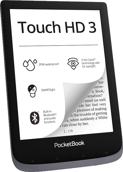 PocketBook Touch HD 3 Metallic Grey  Foto 3