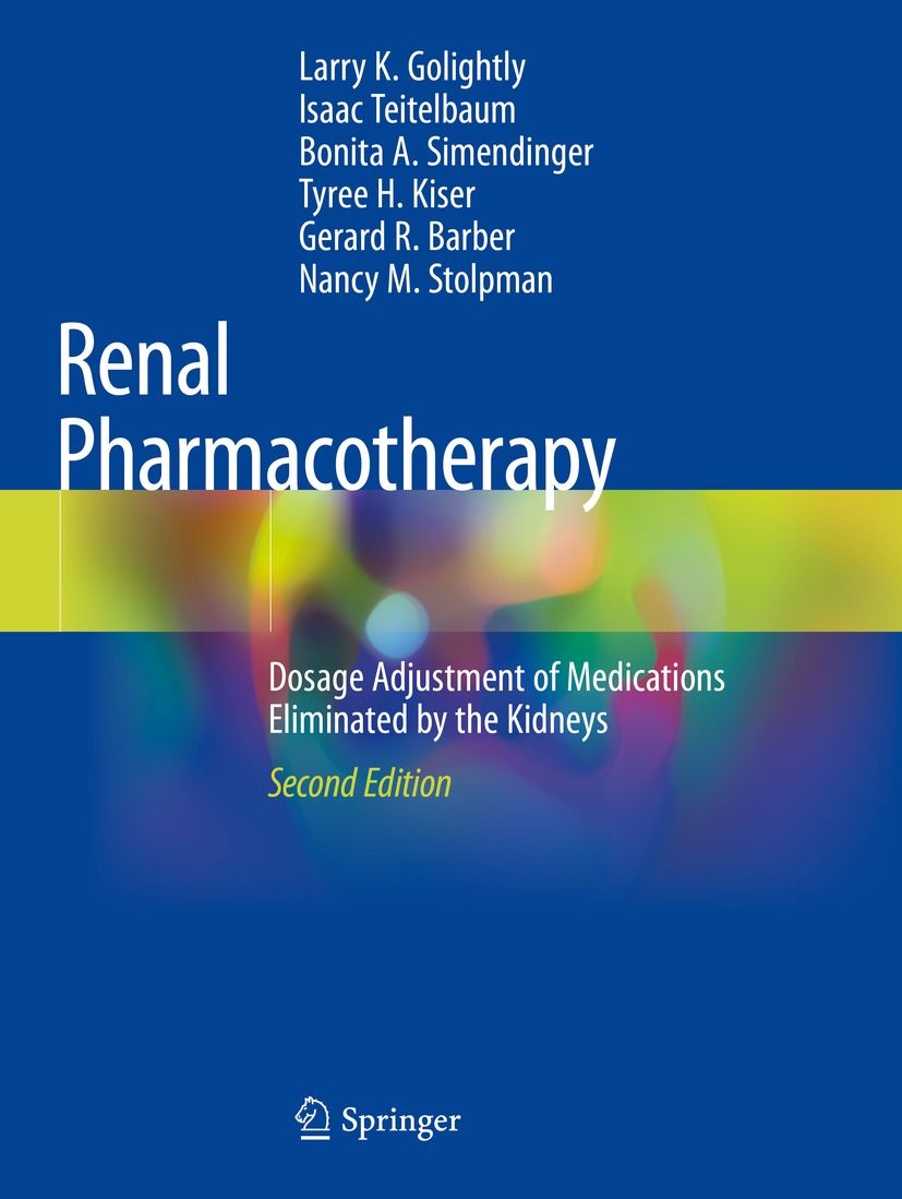 Renal Pharmacotherapy photo №1