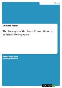 The Portrayal of the Roma Ethnic Minority in British Newspapers Foto №1