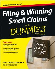 Filing and Winning Small Claims For Dummies photo №1