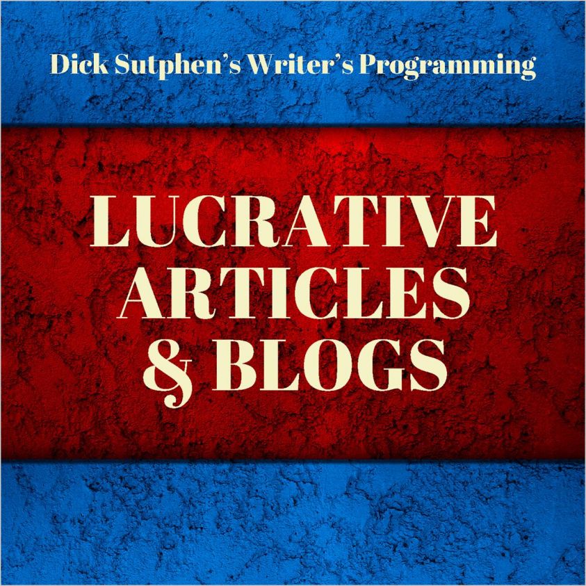 Writer's Programming: Lucrative Articles and Blogs photo 2