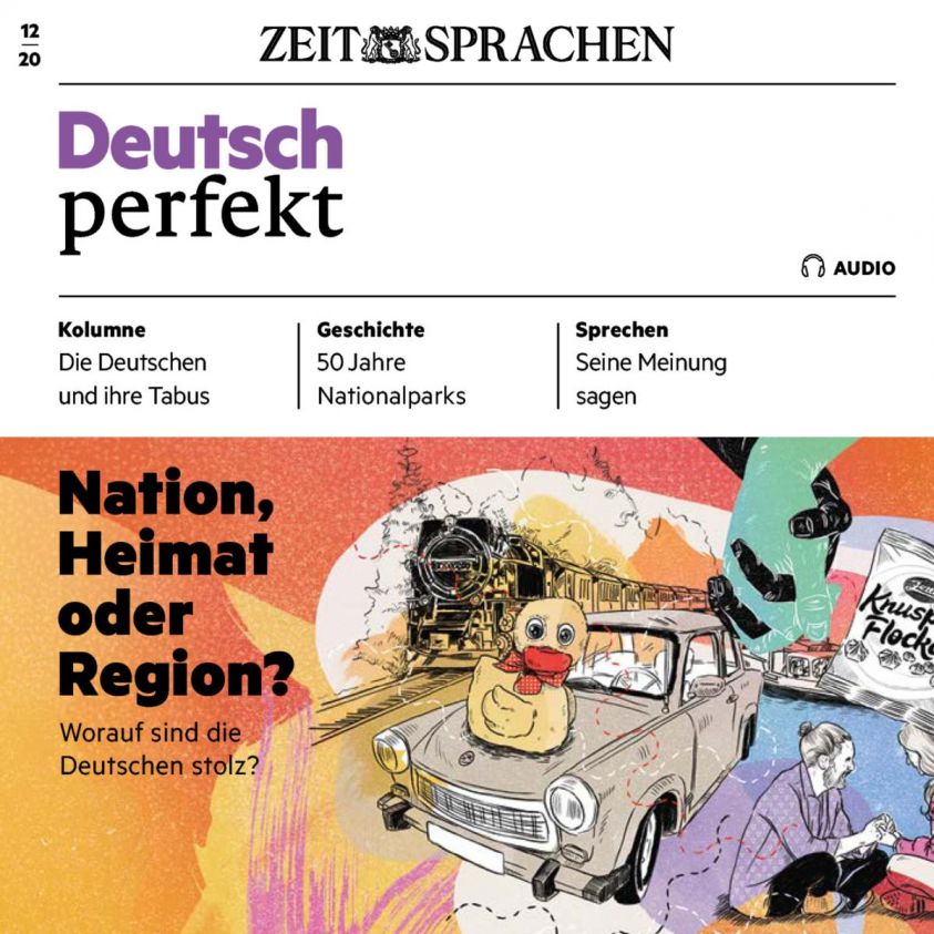 Deutsch lernen Audio - Nation, Heimat oder Region? Foto 2