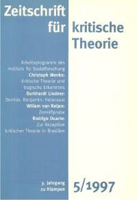 Zeitschrift für kritische Theorie / Zeitschrift für kritische Theorie, Heft 5 Foto №1