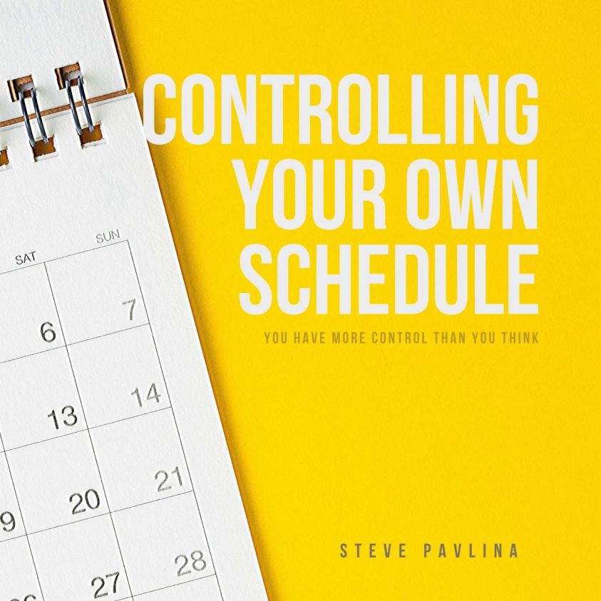 Controlling Your Own Schedule photo 2