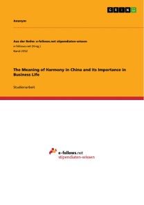 The Meaning of Harmony in China and its Importance in Business Life photo №1