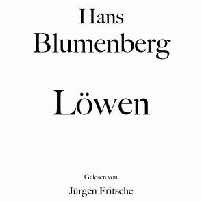 Hans Blumenberg: Löwen Foto №1