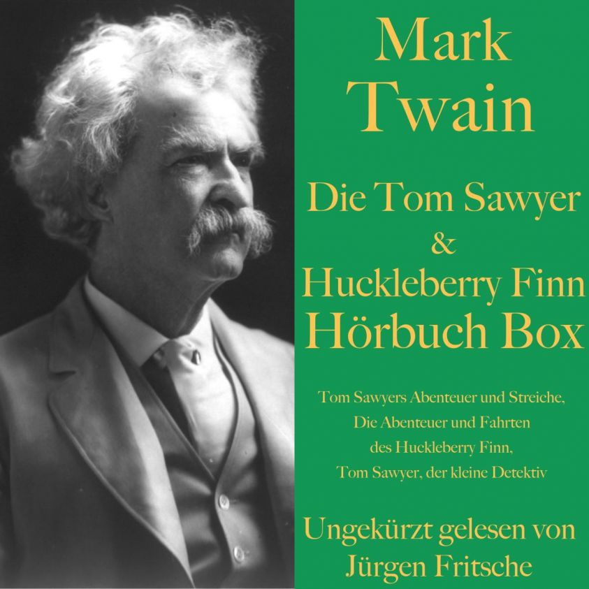 Mark Twain: Die Tom Sawyer & Huckleberry Finn Hörbuch Box Foto 2