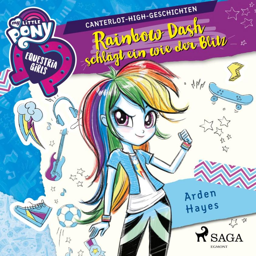 My Little Pony - Equestria Girls - Rainbow Dash schlägt ein wie der Blitz Foto 1