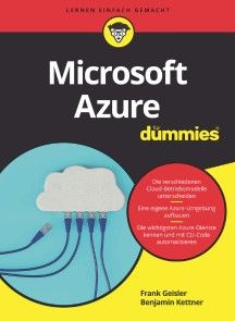 Microsoft Azure für Dummies Foto №1