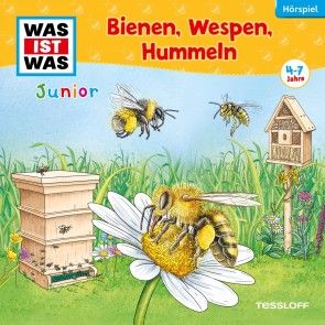 WAS IST WAS Junior Hörspiel. Bienen, Wespen, Hummeln Foto 1