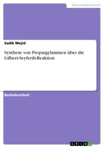 Synthese von Propargylaminen über die Gilbert-Seyferth-Reaktion Foto №1