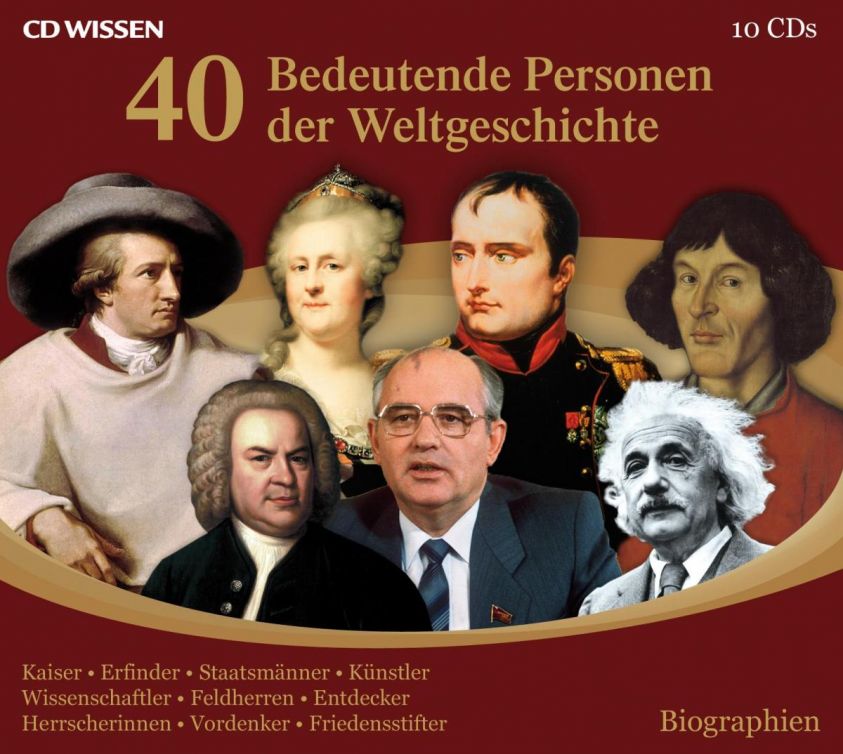 40 bedeutende Personen der Weltgeschichte Foto 2