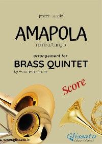 Amapola - Brass Quintet - score photo №1