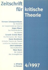 Zeitschrift für kritische Theorie / Zeitschrift für kritische Theorie, Heft 4 Foto №1
