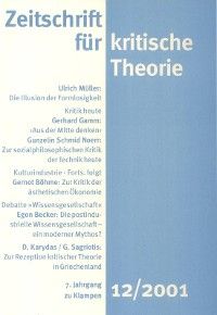 Zeitschrift für kritische Theorie / Zeitschrift für kritische Theorie, Heft 12 Foto №1